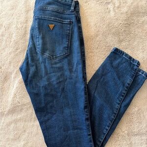 Guess Women's Skinny Jeans - Dark Blue